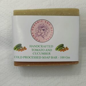 tomato and cucumber soap